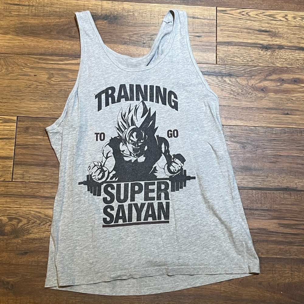 DragonBallZ Super Saiyan Tank Top Size Large